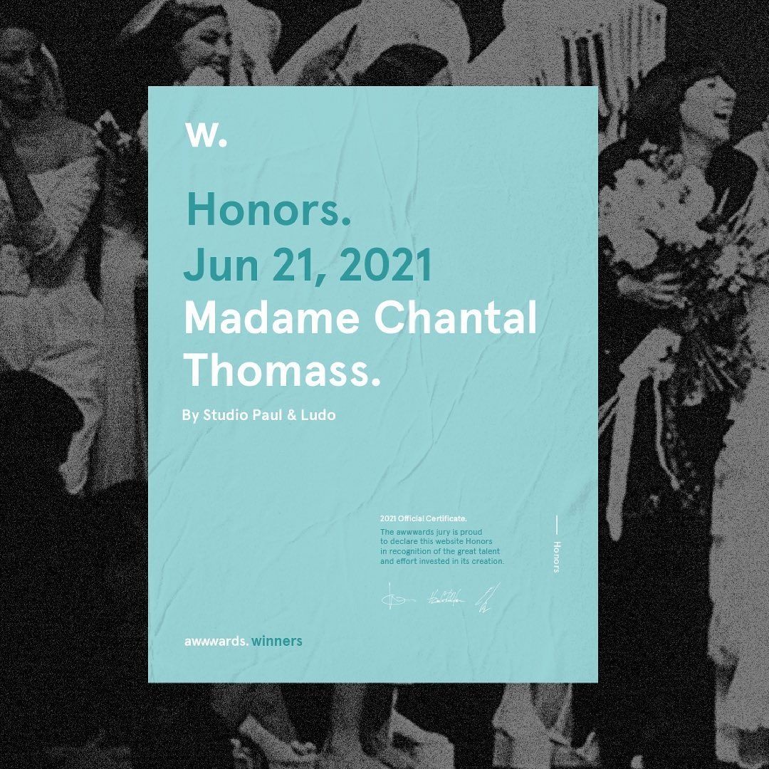 Notre réalisation pour @chantalthomass à été nominé sur...