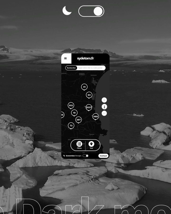 Utiliser un écran blanc très lumineux consommerait 6x plus...